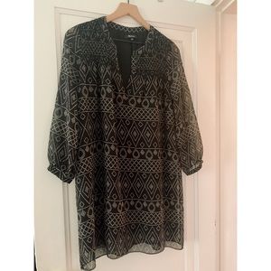 cute madewell shift dress!